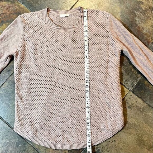 August Mist Women’s Large Pink Sweater - Picture 6 of 10